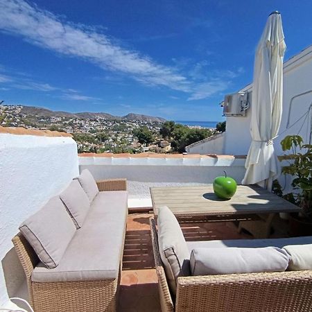 Atico-Penthouse En Moraira Con Vistas Al Mar Apartman Teulada Kültér fotó