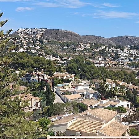 Atico-Penthouse En Moraira Con Vistas Al Mar Apartman Teulada Kültér fotó